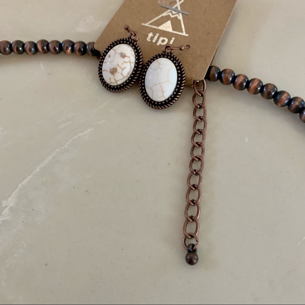 • NEW! Squash Blossom Jewelry Set • - Picture 5 of 14